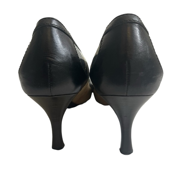 WOMENS LADIES BURBERRY HEELS, CLASSIC PUMPS, ITALY  SZ 40 - Picture 3 of 9